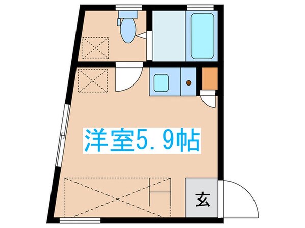 テラス上北沢の物件間取画像